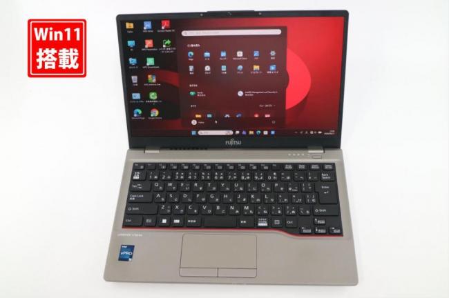 中古 フルHD 14型 Fujitsu LIFEBOOK U7413M Windows11 12コア 第13世代 i5-1350p 20GB NVMe 512GB-SSD カメラ 無線Wi-Fi6 Office付き 中古パソコン 管:1152s