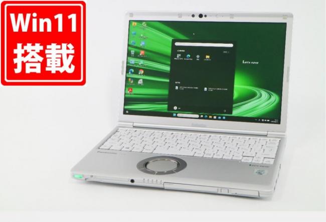 中古 フルHD対応WUXGA 12型 Panasonic Let's note CF-SV9TFKVS Windows11 第10世代 i7-10810U 16GB NVMe 512GB-SSD カメラ LTE 無線Wi-Fi6 Office付き 中古パソコン 管:1521m