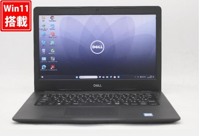 中古 14型 DELL Latitude 3490 Windows11 八世代 i5-8250U 8GB 256GB-SSD + 500GB-HDD カメラ 無線 Office付 中古パソコン  管:1900w