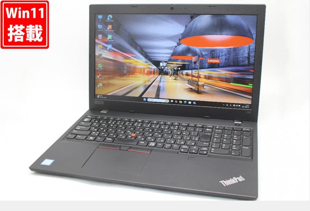 中古良品 フルHD 15.6型 Lenovo ThinkPad L590 Windows11 第8世代 i5-8265U 8GB 256GB-SSD カメラ 無線 Office付き 中古パソコン  管:1209w