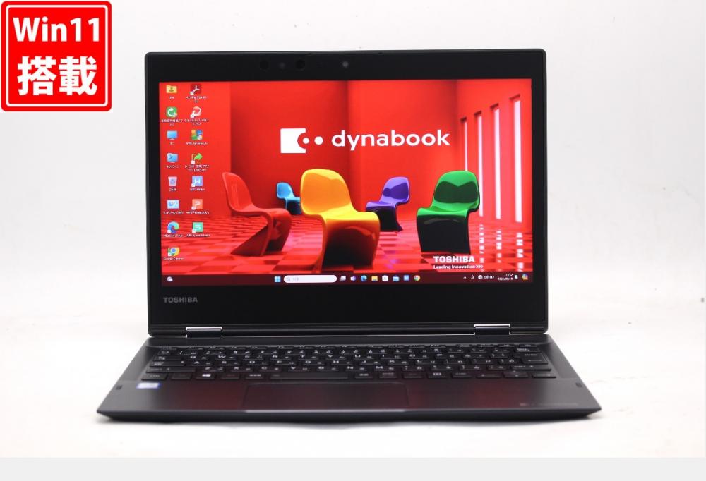 良品 フルHD タッチ 12.5型 TOSHIBA dynabook VC72DS Windows11 八世代 i5-8250U 8GB 256GB-SSD カメラ LTE 無線 Office付 中古パソコン 管:1200w