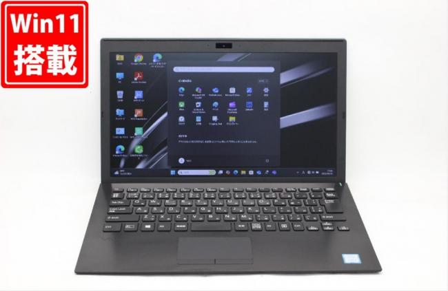 良品 フルHD 13.3型 SONY VAIO VJPG11C11N Windows11 第8世代 i5-8250U 8GB 256GB-SSD カメラ 無線 Office付き 中古パソコン  管:1759j