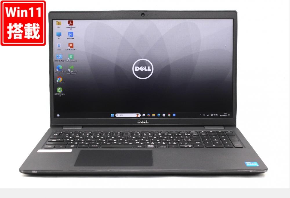 美品 フルHD 15.6型 DELL Latitude 3520 Windows11 11世代 i5-1145G7 32GB NVMe 256GB-SSD カメラ 無線Wi-Fi6 Office付 中古パソコン 管:1040w