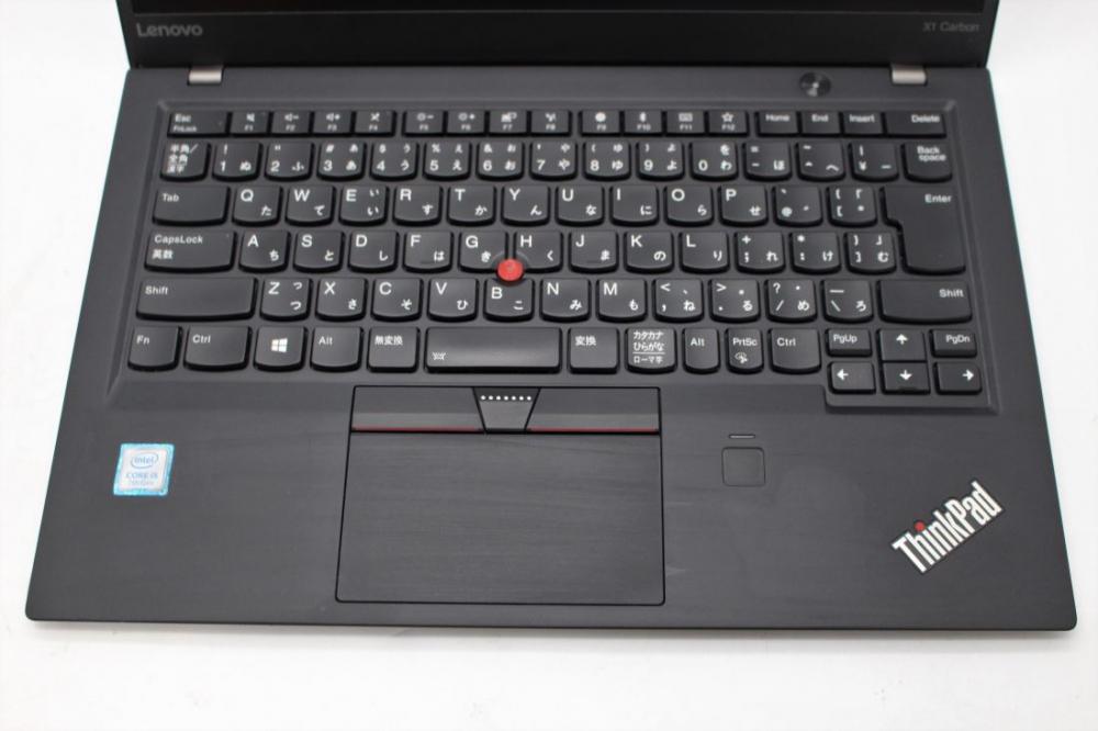  中古良品 フルHD 14型 Lenovo ThinkPad X1 Carbon Windows11 七世代 i5-7200U 8GB 256GB-SSD カメラ 無線 Office付 中古パソコン 税無