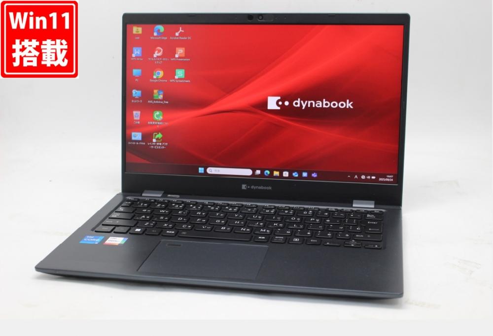中古 フルHD 13.3型 TOSHIBA dynabook G83HU Windows11 第11世代 i5-1135G7 16GB NVMe 256GB-SSD カメラ 無線Wi-Fi6 Office付き 中古パソコン 管:1081w