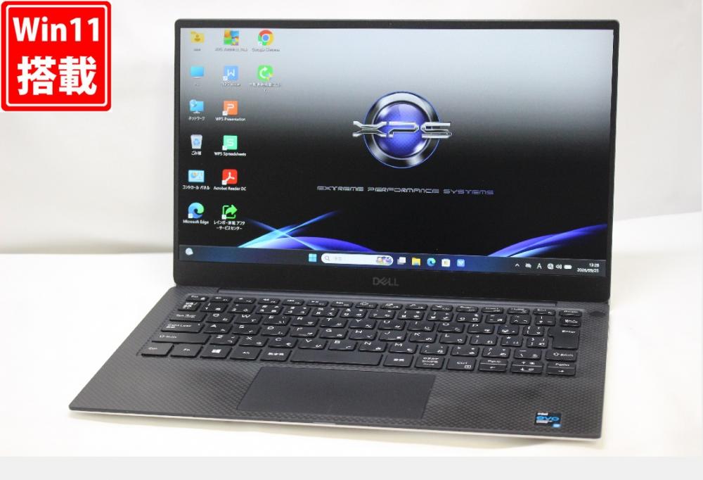 中古 フルHD 13.3型 DELL XPS 13 9305 Windows11 第11世代 i7-1165G7 16GB NVMe 512GB-SSD カメラ 無線Wi-Fi6 Office付き 中古パソコン 管:1432w