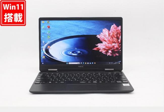 中古 フルHD 12.5型 NEC versapro VKT10CZG6 Windows11 10世代 i5-10210Y 8GB NVMe 512GB-SSD カメラ 無線 Office付 中古パソコン 管:1030w