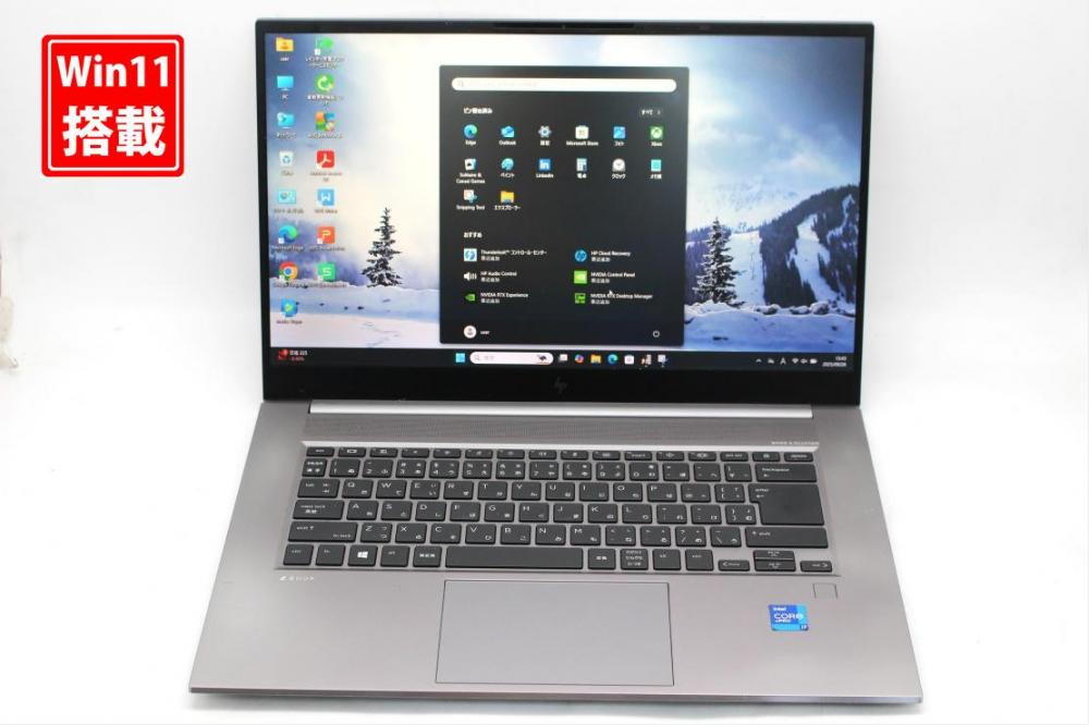 ゲーミングPC  中古 フルHD 15.6型 HP ZBook Studio G8 Windows11 8コア 第11世代 i7-11850H 32GB NVMe 1TB-SSD カメラ 無線Wi-Fi6 Office付き 中古パソコン 管:1322s