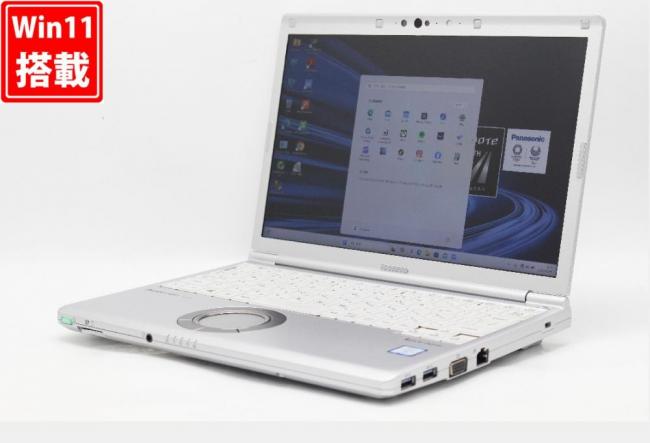 中古 フルHD対応WUXGA 12.1型 Panasonic Let's note CF-SV7RFCVS Windows11 第8世代 i5-8350u 8GB 256GB-SSD カメラ LTE 無線 Office付き 中古パソコン 管:1005r