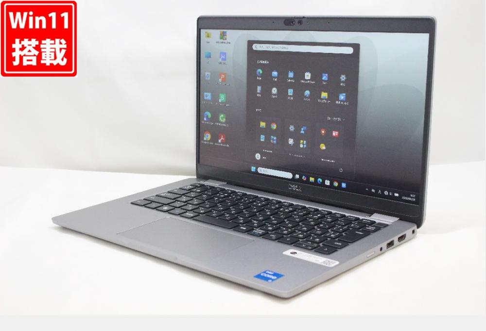 中古美品 フルHD タッチ 13.3型 DELL Latitude 5340 Windows11 10コア 第13世代 i5-1345u 16GB NVMe 256GB-SSD カメラ 無線Wi-Fi6 Office付き 中古パソコン 管:1081r