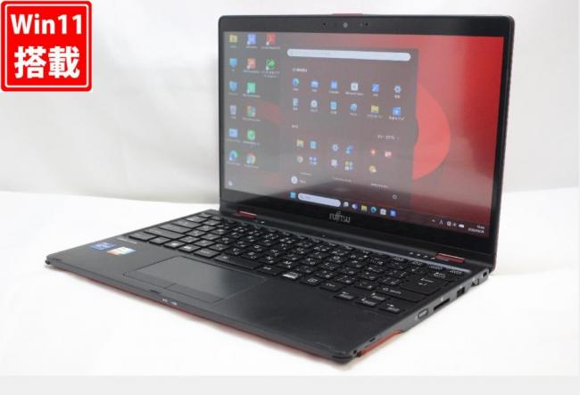 中古良品 フルHD タッチ 13.3型 Fujitsu LIFEBOOK U9311XF 2-in-1 Windows11 第11世代 i7-1185G7 16GB NVMe 256GB-SSD カメラ LTE 無線Wi-Fi6 Office付き 中古パソコン 管:1684r