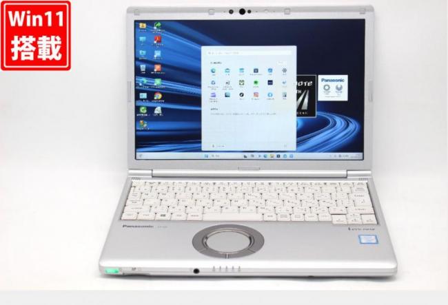 中古 フルHD対応WUXGA 12.1型 Panasonic Let's Note CF-SV7TDHVS Windows11 第8世代 i5-8350U 8GB 256GB-SSD カメラ 無線 Office付き 中古パソコン 管:1800v