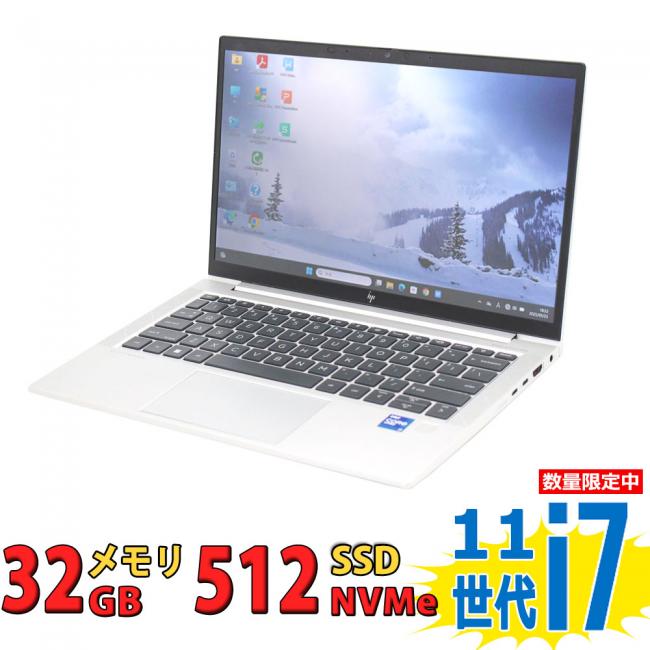 英語KB 中古良品 フルHD 13.3型 HP EliteBook 830 G8 Windows11 第11世代 i7-1185G7 32GB NVMe 512GB-SSD カメラ 無線Wi-Fi6 Office付き 中古パソコン