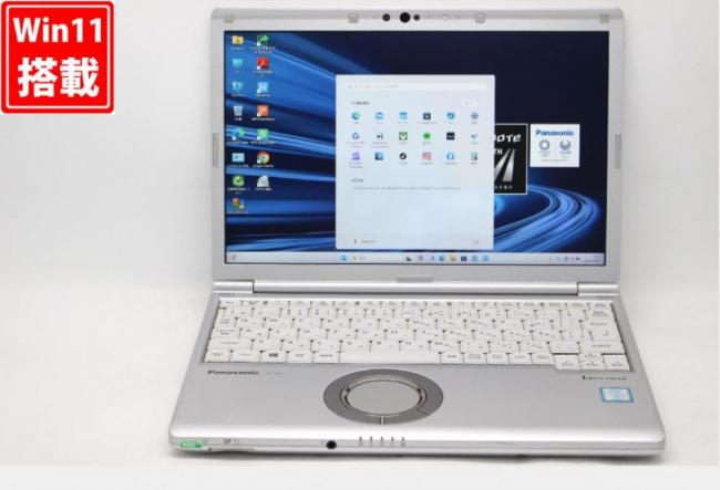 中古良品 フルHD対応WUXGA 12.1型 Panasonic Let's Note CF-SV7TDHVS Windows11 第8世代 i5-8350U 8GB 256GB-SSD カメラ 無線 Office付き 中古パソコン 管:1349v