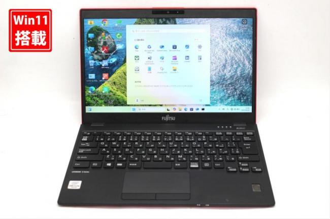 615時間 中古 フルHD タッチ 13.3型 Fujitsu LIFEBOOK U9310D Windows11 第10世代 i5-10310u 8GB NVMe 256GB-SSD カメラ LTE 無線 Office付き 中古パソコン 管:1359s