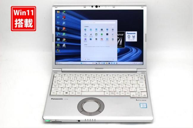中古 フルHD対応WUXGA 12.1型 Panasonic Let's Note CF-SV7RFCVS Windows11 第8世代 i5-8350U 8GB 256GB-SSD カメラ LTE 無線 Office付き 中古パソコン 管:1603s