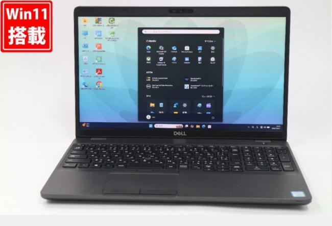 良品 フルHD 15.6型 DELL Latitude 5501 Windows11 第9世代 i7-9850H 16GB NVMe 512GB-SSD NVIDIA GeForce MX150 カメラ 無線 Office付き 中古パソコン 管:1023v