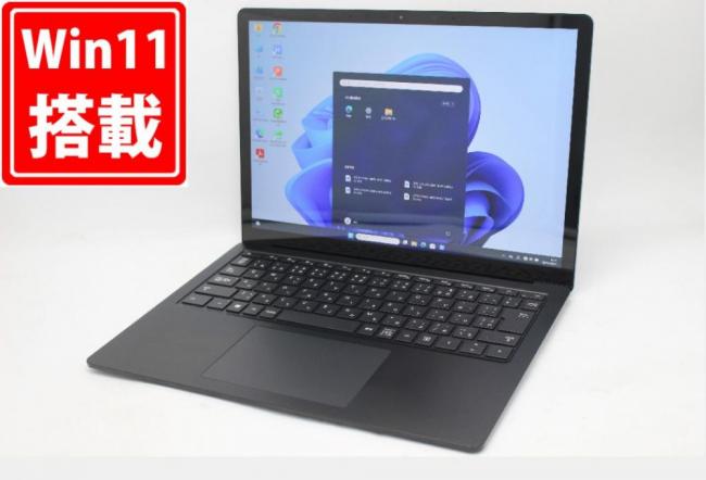 中古美品 2K対応 タッチ 13.5型 Microsoft Surface Laptop 4 Windows11 第11世代 i5-1145G7 16GB NVMe 512GB-SSD カメラ 無線Wi-Fi6 Office付き 中古パソコン 管:1353m