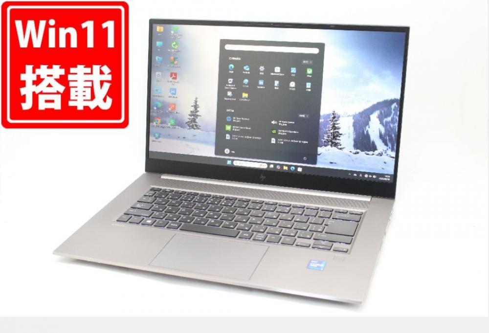 ゲーミングPC  中古 フルHD 15.6型 HP ZBook Studio 15.6inch G8 Windows11 8コア 第11世代 i7-11850H 32GB NVMe 1TB-SSD NVIDIA RTX™ A3000 Laptop カメラ 無線Wi-Fi6 Office付き 中古パソ