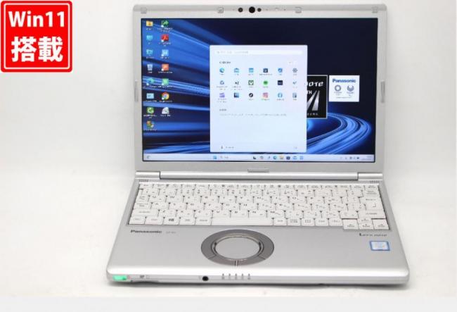 中古美品 フルHD対応WUXGA 12.1型 Panasonic Let's Note CF-SV7R22VS Windows11 第8世代 i5-8350U 8GB 512GB-SSD カメラ 無線 Office付き 中古パソコン 管:1607v