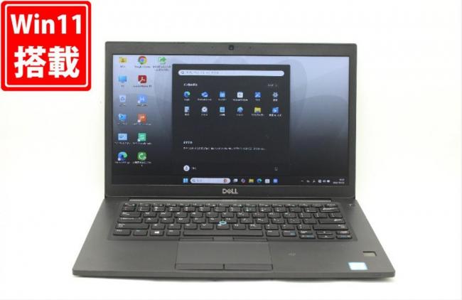 良品 フルHD 13.3型 DELL Latitude 7490 Windows11 第8世代 i5-8250U 16GB 512GB-SSD カメラ 無線 Office付き 中古パソコン 税無 管:1826j
