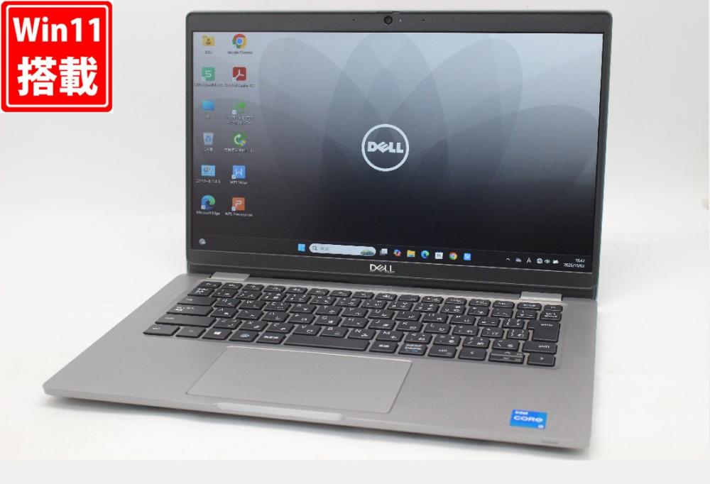 中古良品 フルHD 13.3型 DELL Latitude 5320 Windows11 第11世代 i5-1145G7 8GB NVMe 256GB-SSD カメラ 無線Wi-Fi6 Office付き 中古パソコン 管:1093w
