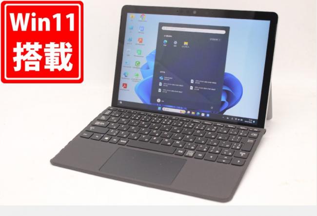 中古良品 フルHD タッチ 10.1型 Microsoft Surface GO2 Windows11 CoreM3-8100Y 8GB NVMe 128GB-SSD カメラ LTE 無線 Office付 中古パソコン 管:1120m