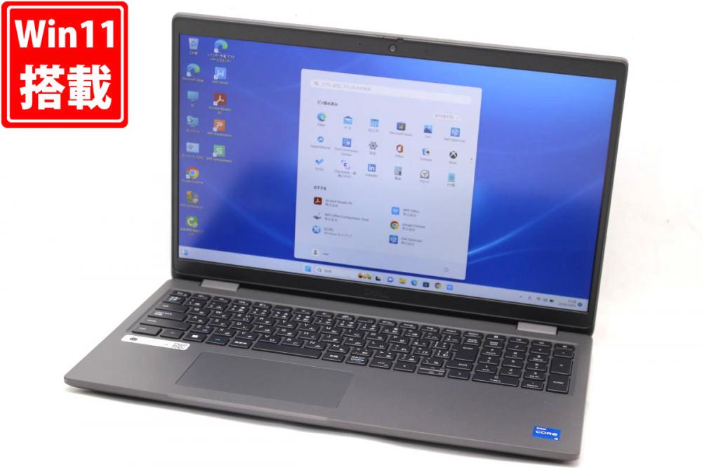 中古美品 フルHD 15.6型 DELL Latitude 3540 Windows11 10コア 第13世代 i5-1345U 16GB NVMe 256GB-SSD カメラ 無線Wi-Fi6 Office付 中古パソコン 管:1503h