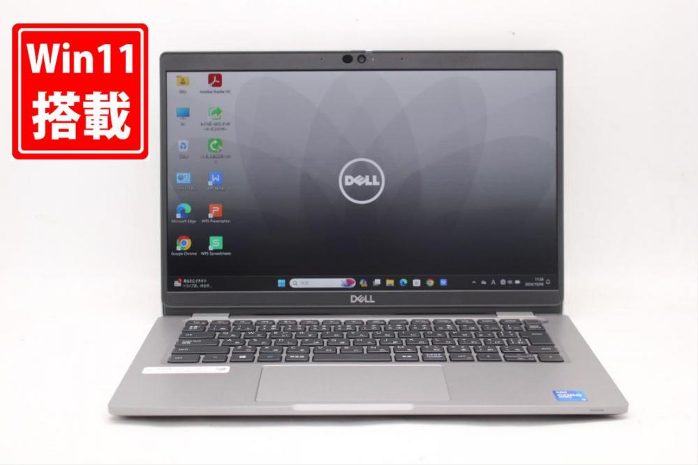 301時間 良品 フルHD 13.3型 DELL Latitude 5320 Windows11 第11世代 i5-1145g7 16GB NVMe 256GB-SSD カメラ 無線Wi-Fi6 Office付 中古パソコン 管:1114x