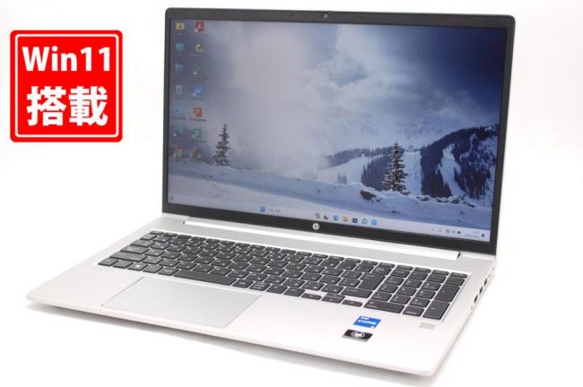 充放電回数7回  良品 フルHD 15.6型 HP ProBook 450 G9 Windows11 10コア 第12世代 i5-1235U 8GB NVMe 256GB-SSD カメラ 無線Wi-Fi6 Office付 中古パソコン 管:1002m