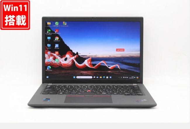 美品 フルHD 13.3型 Lenovo ThinkPad X13 Gen2 Windows11 第11世代 i5-1145G7 16GB NVMe 256GB-SSD カメラ 無線Wi-Fi6 Office付 中古パソコン 管:1630w