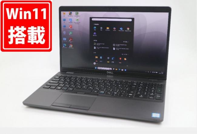 良品 フルHD 15.6型 DELL Latitude 5501 Windows11 第9世代 i7-9850H 8GB 250GB-SSD NVIDIA GeForce MX150 カメラ 無線 Office付き 中古パソコン 管:1529m