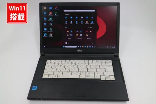 中古 15.6型 Fujitsu LIFEBOOK A7511G Windows11 第11世代 i7-1185G7 16GB NVMe 512GB-SSD 無線Wi-Fi6 Office付き 中古パソコン 管:1333s