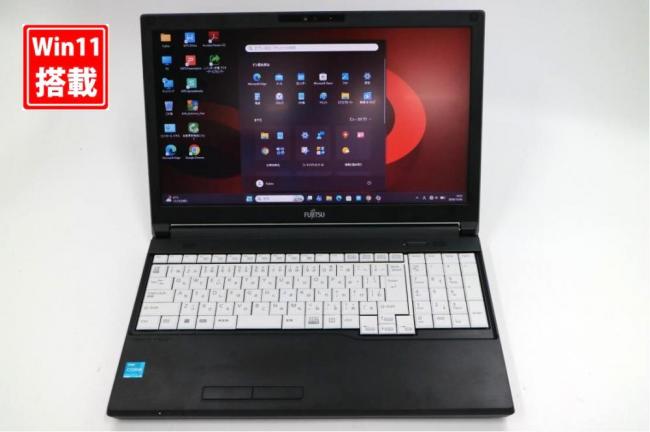 良品 15.6型 Fujitsu LIFEBOOK A5512KX Windows11 第12世代 i3-1215u 8GB NVMe 256GB-SSD カメラ 無線Wi-Fi6 Office付き 中古パソコン 管:1708s
