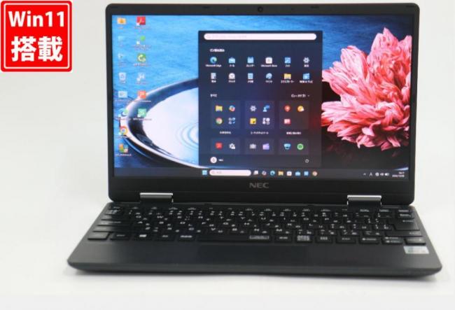 良品 フルHD 12.5型 NEC VersaPro VKT10C-6 Windows11 第10世代 i5-10210Y 8GB NVMe 128GB-SSD カメラ 無線 Office付き 中古パソコン 管:1826v