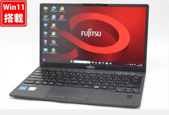 中古 フルHD 13.3型 Fujitsu LIFEBOOK U9311FX Windows11 第11世代 i5-1135G7 8GB NVMe 256GB-SSD カメラ LTE 無線Wi-Fi6 Office付き 中古パソコン 管:0956w