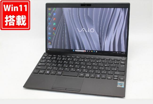 中古 フルHD 12.5型 VAIO SX12 VJS124 Windows11 第11世代 i7-1195G7 16GB NVMe 512GB-SSD カメラ 無線Wi-Fi6 Office付き 中古パソコン 管:1739w