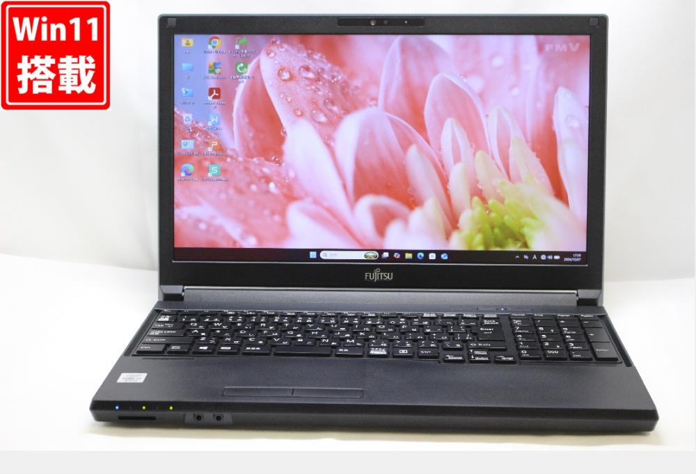 良品 フルHD 15.6型 Fujitsu LIFEBOOK A7510e Windows11 第10世代 i7-10610U 8GB 512GB-SSD カメラ 無線Wi-Fi6 Office付き 中古パソコン 管:1900w