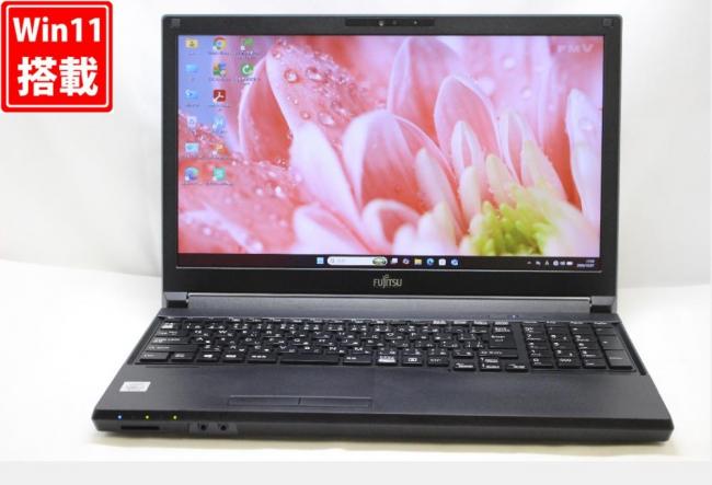良品 フルHD 15.6型 Fujitsu LIFEBOOK A7510e Windows11 第10世代 i7-10610U 8GB 512GB-SSD カメラ 無線Wi-Fi6 Office付き 中古パソコン 管:1900w