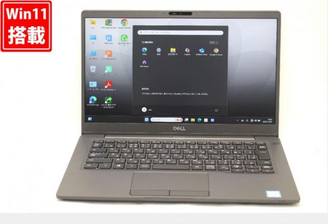 中古良品 フルHD 13.3型 DELL Latitude 7300 Windows11 第8世代 i7-8665U 16GB NVMe 1TB-SSD カメラ 無線 Office付き 中古パソコン 管:1748v
