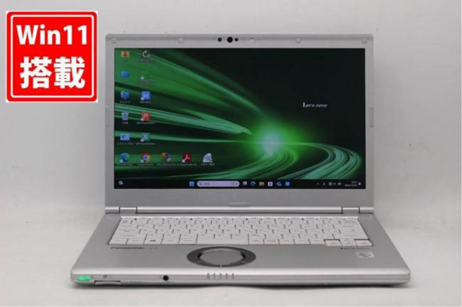 充放電回数24回  中古良品 フルHD 14型 Panasonic Let's note CF-LV9RDHVS Windows11 第10世代 i5-10310u 8GB NVMe 256GB-SSD カメラ 無線Wi-Fi6 Office付 中古パソコン 管:1753x