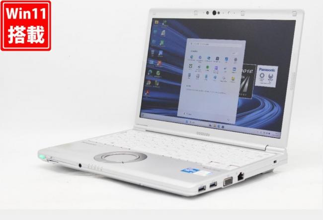 中古 フルHD対応WUXGA 12.1型 Panasonic Let's note CF-SV1RDLVS Windows11 第11世代 i5-1145g7 16GB NVMe 256GB-SSD カメラ 無線Wi-Fi6 Office付き 中古パソコン 管:0953r