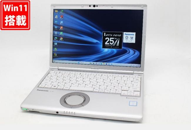 中古 フルHD対応WUXGA 12.1型 Panasonic Let's note CF-SV8R11VS Windows11 第8世代 i5-8365U 16GB 256GB-SSD カメラ LTE 無線 Office付き 中古パソコン 管:1062w