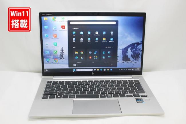 中古 フルHD 13.3型 HP EliteBook 830 G8 Windows11 第11世代 i5-1145G7 16GB NVMe 256GB-SSD カメラ 無線Wi-Fi6 Office付き 中古パソコン 管:1800k