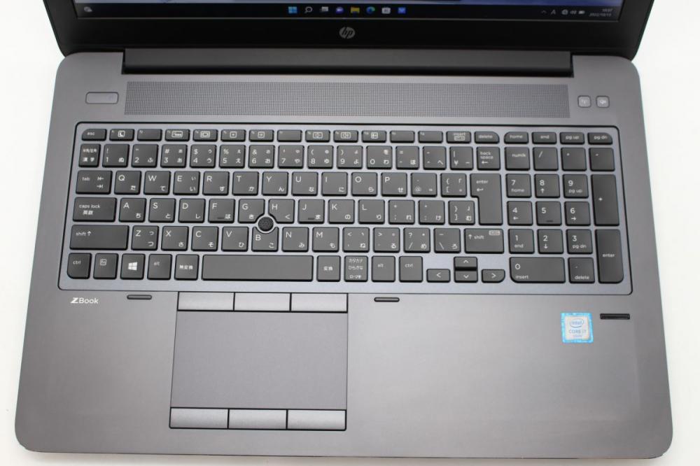 ゲーミングPC  新品256GB-SSD搭載 良品 フルHD 15.6型 HP zBook15 G3 Mobile WorkStation Windows11 六世代 i7-6700HQ 16GB NVIDIA Quadro M1000M 無線 Office付 中古パソコン