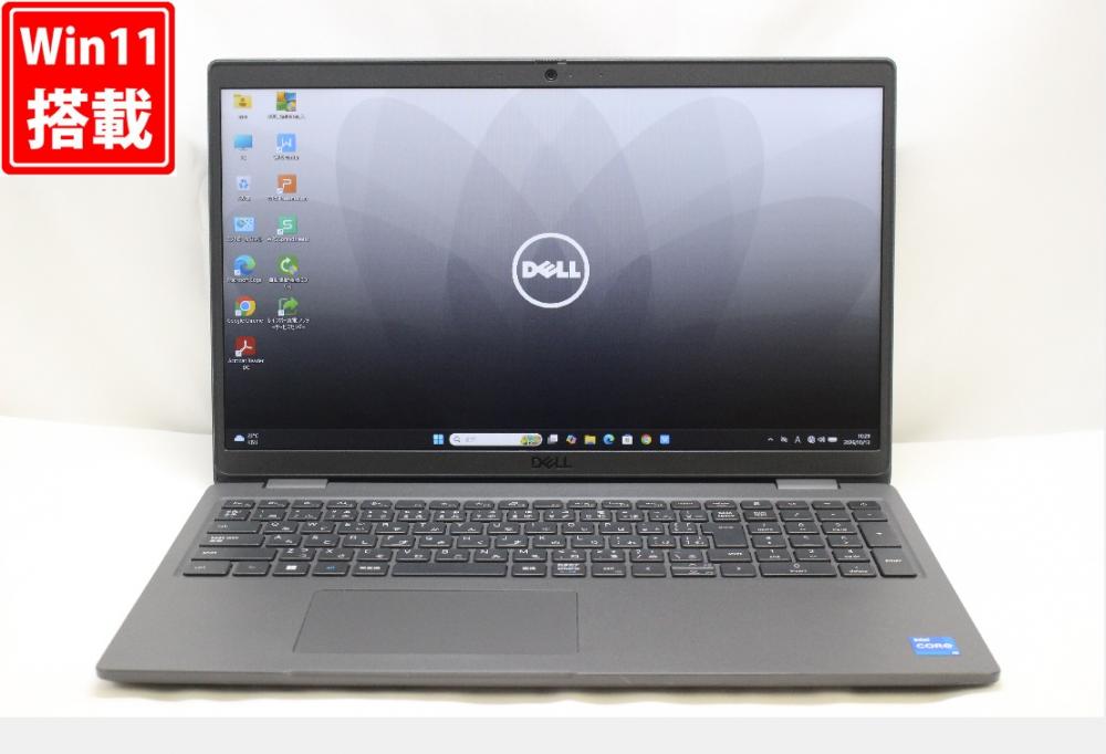 中古良品 フルHD 15.6型 DELL Latitude 3540 Windows11 10コア 第13世代 i5-1355U 16GB NVMe 256GB-SSD カメラ 無線Wi-Fi6 Office付き 中古パソコン 管:1100w