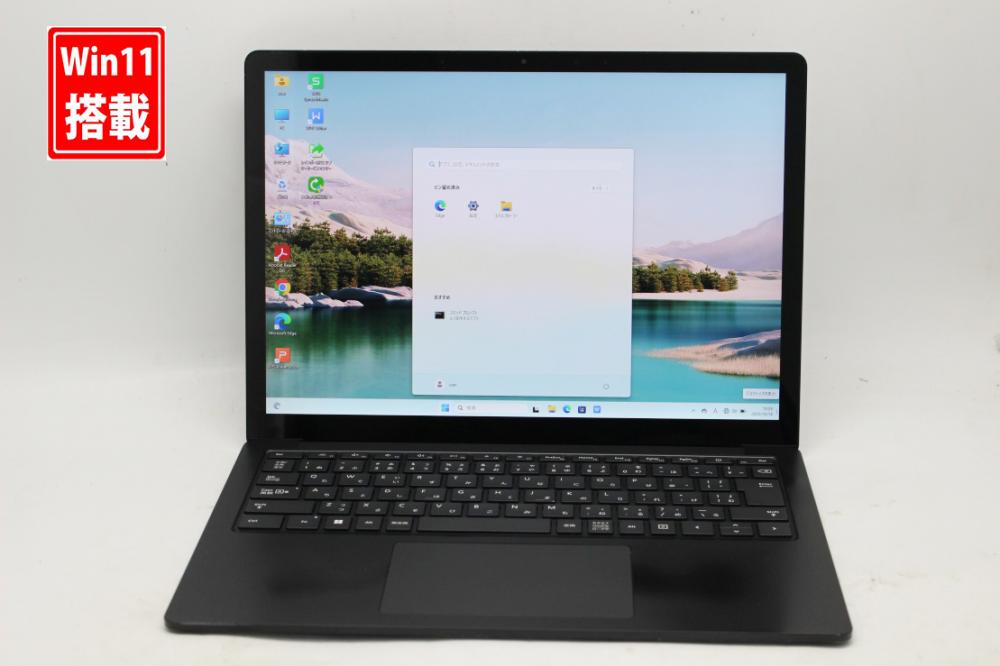 中古美品 2K対応 タッチ 13.5型 Microsoft Surface Laptop4 Windows11 第11世代 i5-1145g7 16GB NVMe 512GB-SSD カメラ 無線Wi-Fi6 Office付き 中古パソコン 管:1146k