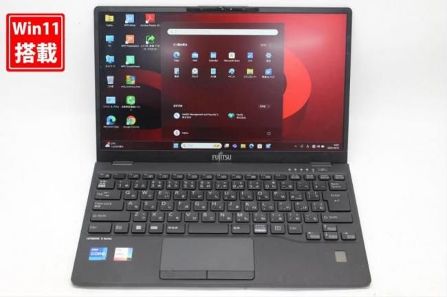 中古 フルHD 13.3型 Fujitsu LIFEBOOK U9312K Windows11 10コア 第12世代 i7-1265u 16GB NVMe 256GB-SSD カメラ LTE 無線Wi-Fi6 Office付き 中古パソコン 管:1343s