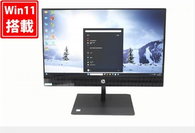 中古 フルHD 21.5型液晶一体型 HP ProOne 600 G5 AIO Windows11 第9世代 i5-9500T 8GB NVMe 128GB-SSD 無線 Office付き 中古パソコン 管:1800m