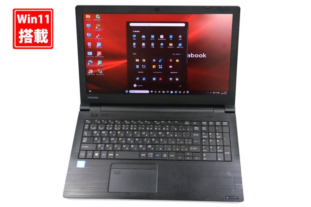 中古 フルHD 15.6型 TOSHIBA dynabook B65M Windows11 高速 第8世代 i5-8350u 8GB 256GB-SSD カメラ 無線 Office付き 中古パソコン 管:1621s